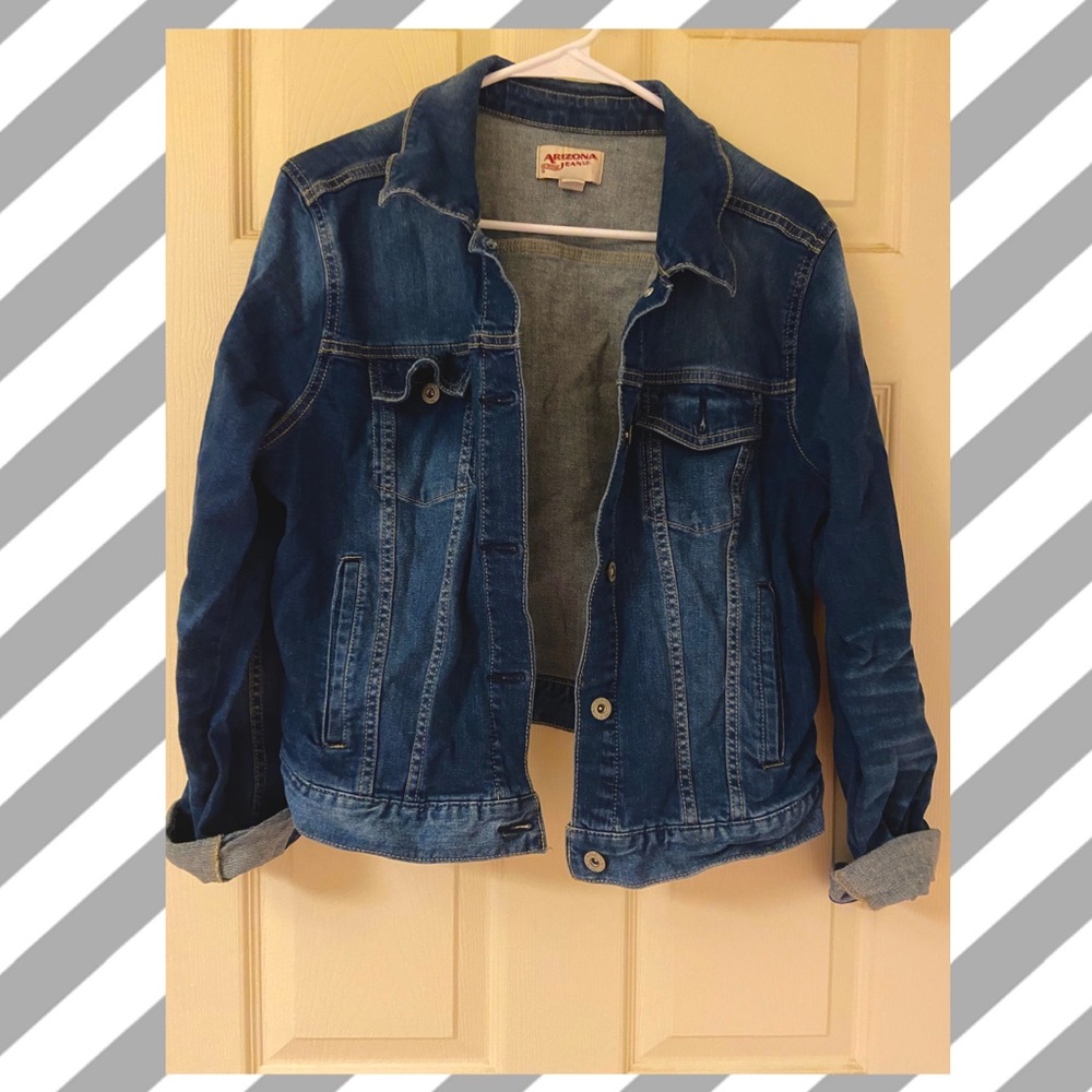 Women’s XL Medium Wash Jean Jacket